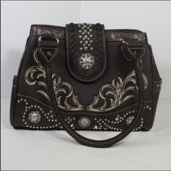 MONTANA WEST Studded Matching Bag and Wallet - Picture 4 of 8
